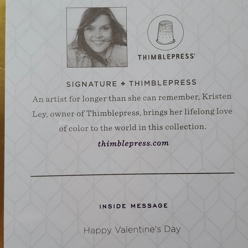 Valentine's Day Hallmark Card for Anyone Parent Love Family Friend Spouse